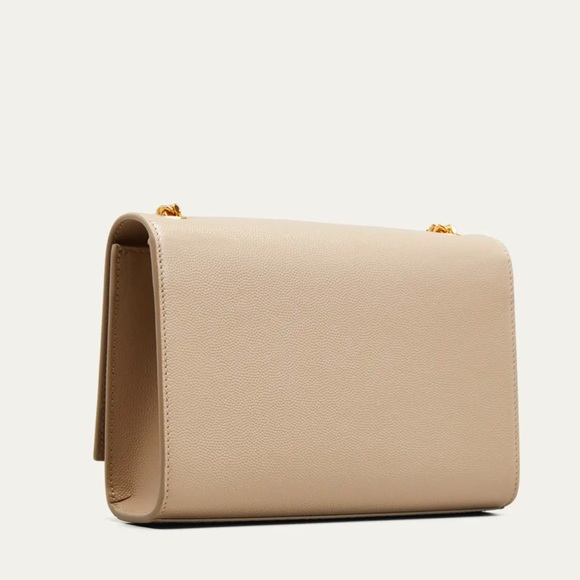 Authentic YSL Saint Laurent KATE SMALL CHAIN BAG IN GRAIN DE POUDRE MSRP $2,268! - Picture 3 of 17